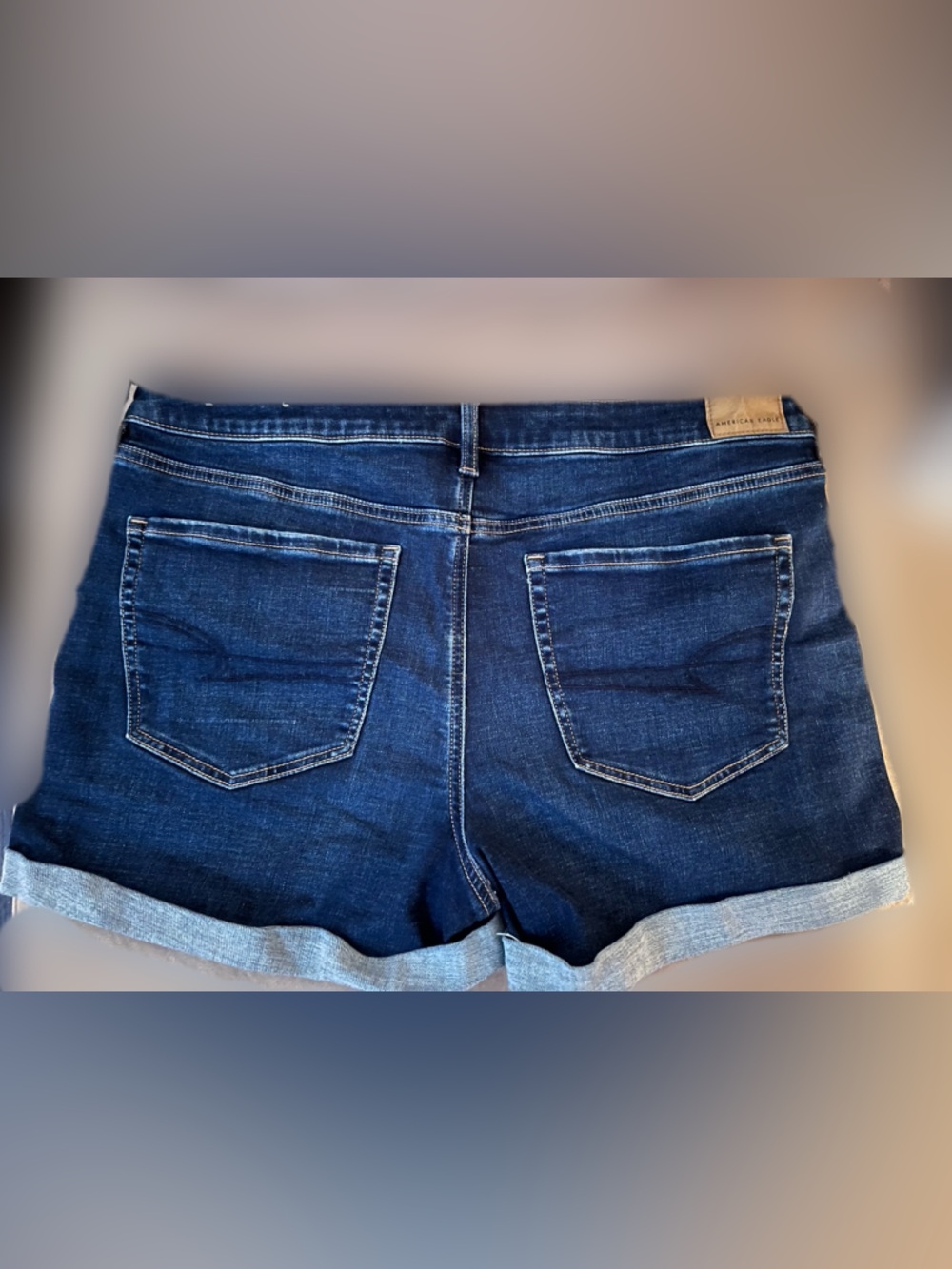 American Eagle Denim Shorts – Size 14 (Next Level Stretch)